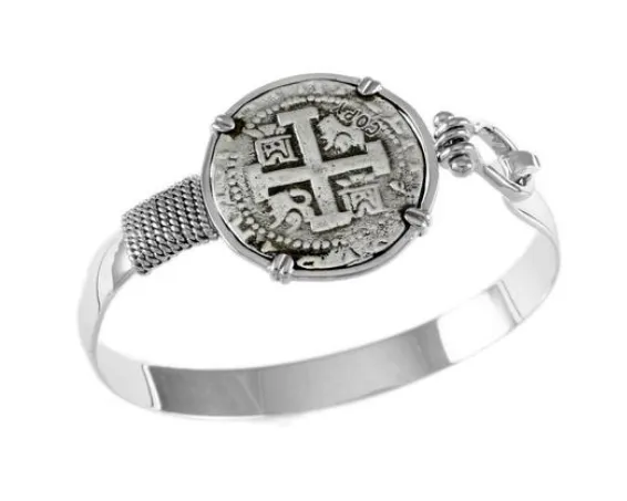 46085 - 8 REALES REPLICA ATOCHA HOOK BRACELET