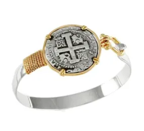 46085 - 8 REALES REPLICA ATOCHA HOOK BRACELET