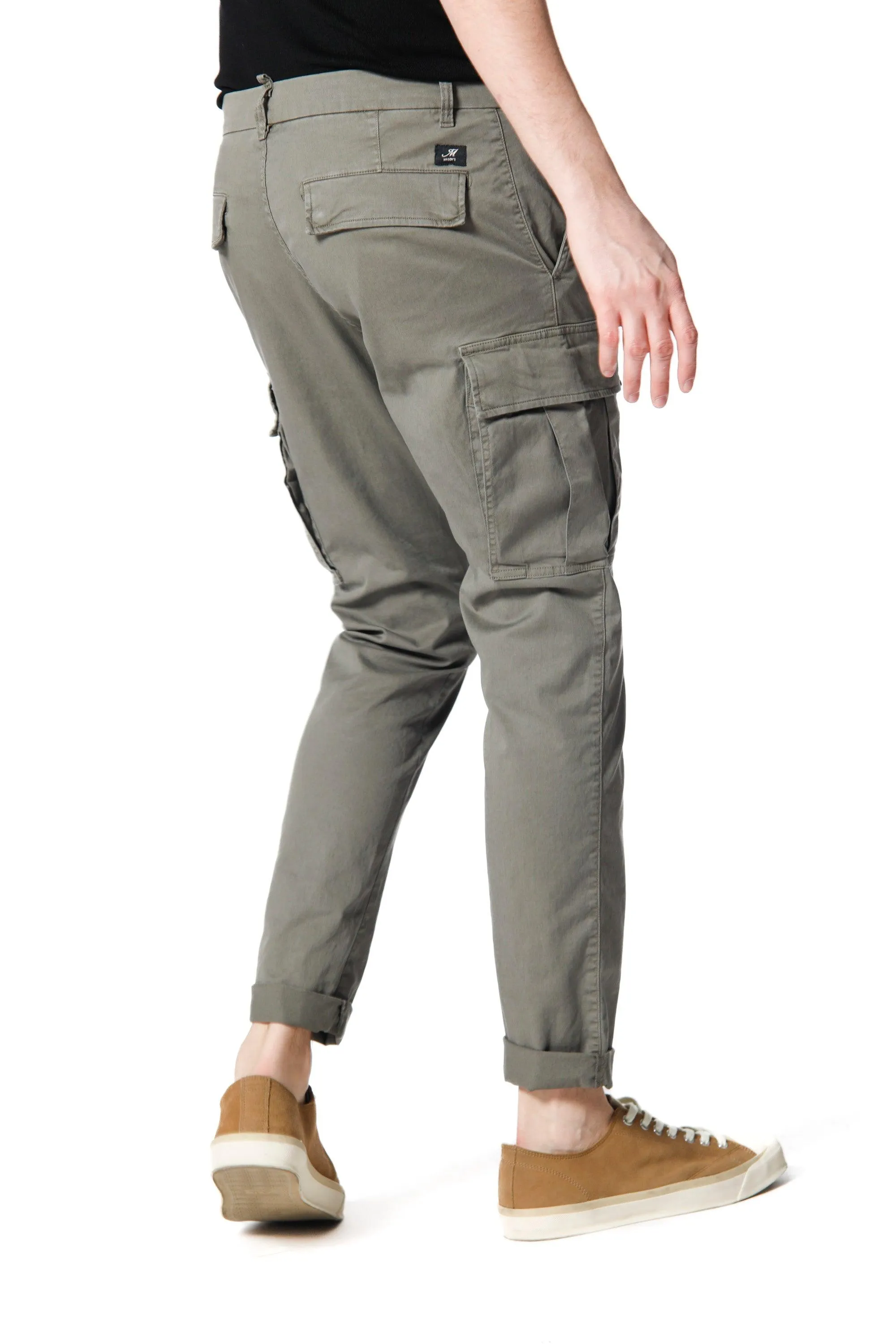 Airfield pantalone cargo uomo in twill di cotone regular fit