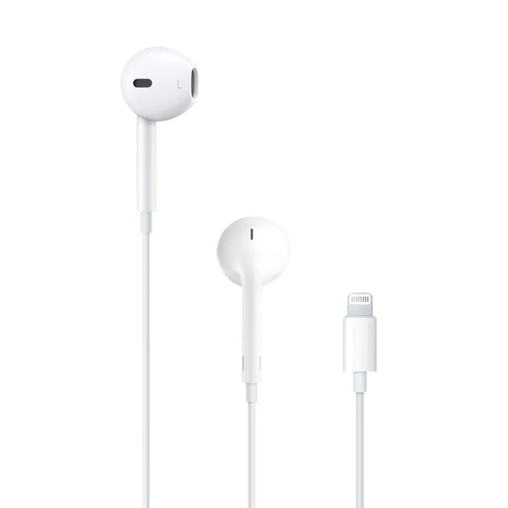 Apple EarPods med Lightning Connector (MWTY3ZM/A) - Hvid