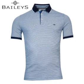 Baileys Jersey Cobalt Polo Shirt Navy