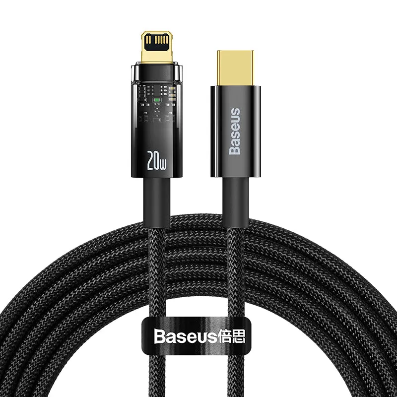 Baseus Explorer Series USB Type C - Lightning cable 20W  (CATS000001)