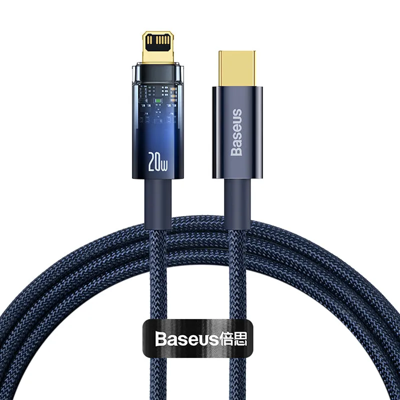 Baseus Explorer Series USB Type C - Lightning cable 20W  (CATS000001)