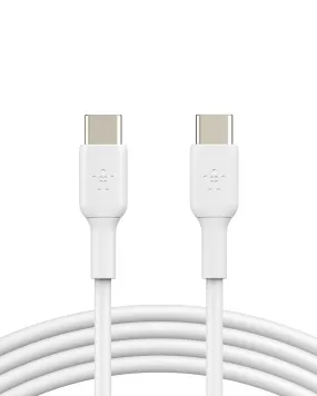 Belkin Boost Charge 2M USB C to USB C Cable White - CAB003bt2MWH