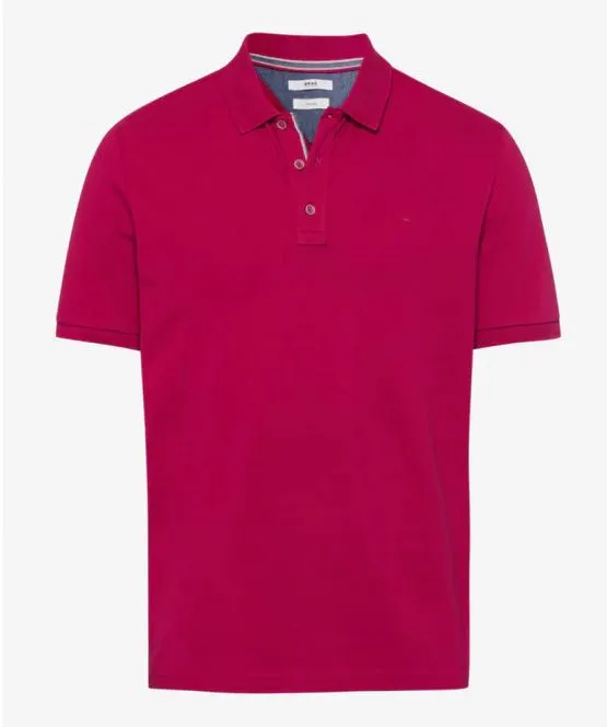 Brax Pink Petey Polo Top Pink