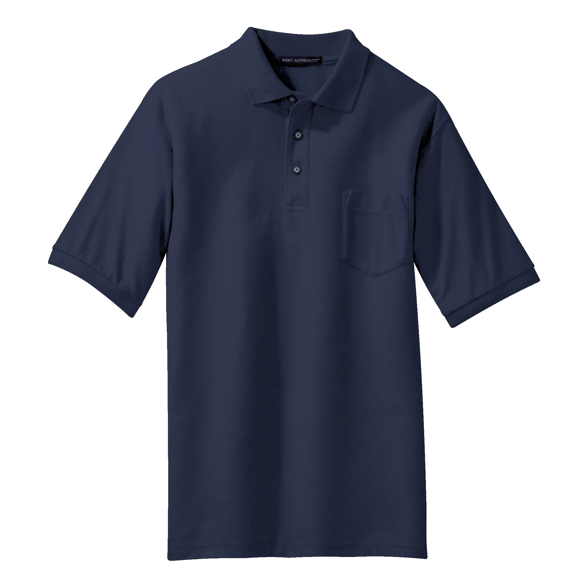 C1308MP Mens Silk Touch Polo with Pocket