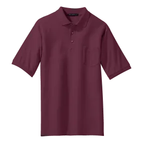 C1308MP Mens Silk Touch Polo with Pocket