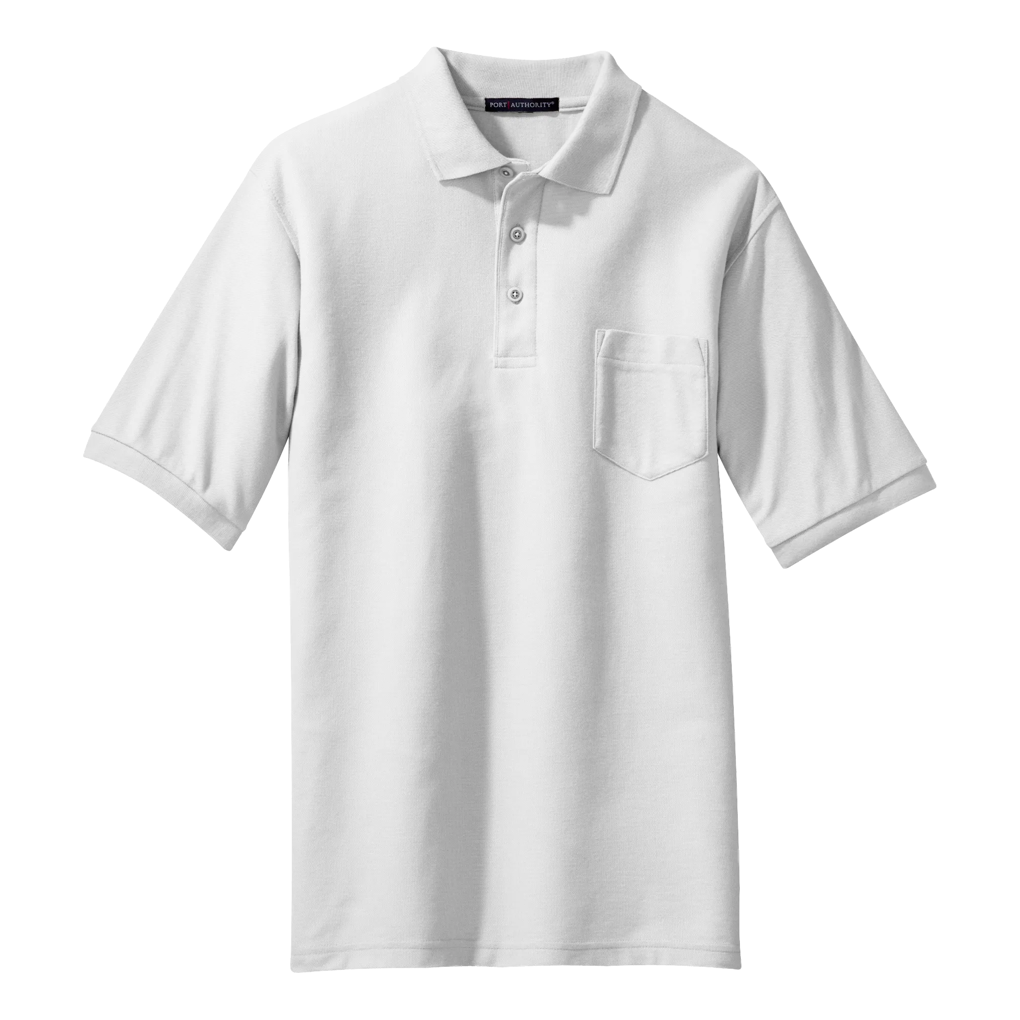 C1308MP Mens Silk Touch Polo with Pocket