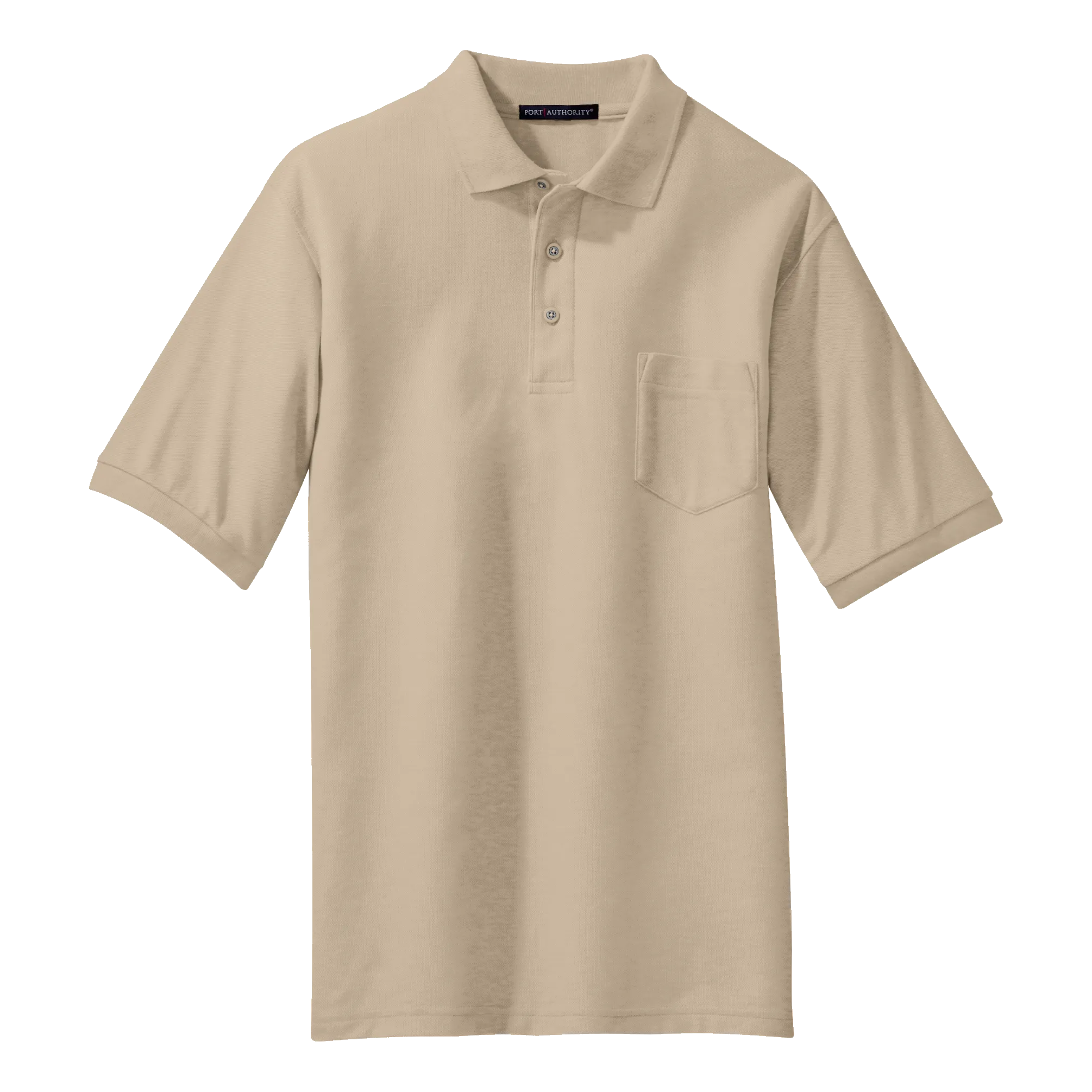 C1308MP Mens Silk Touch Polo with Pocket