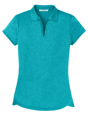 C1716W Ladies Trace Heather Polo