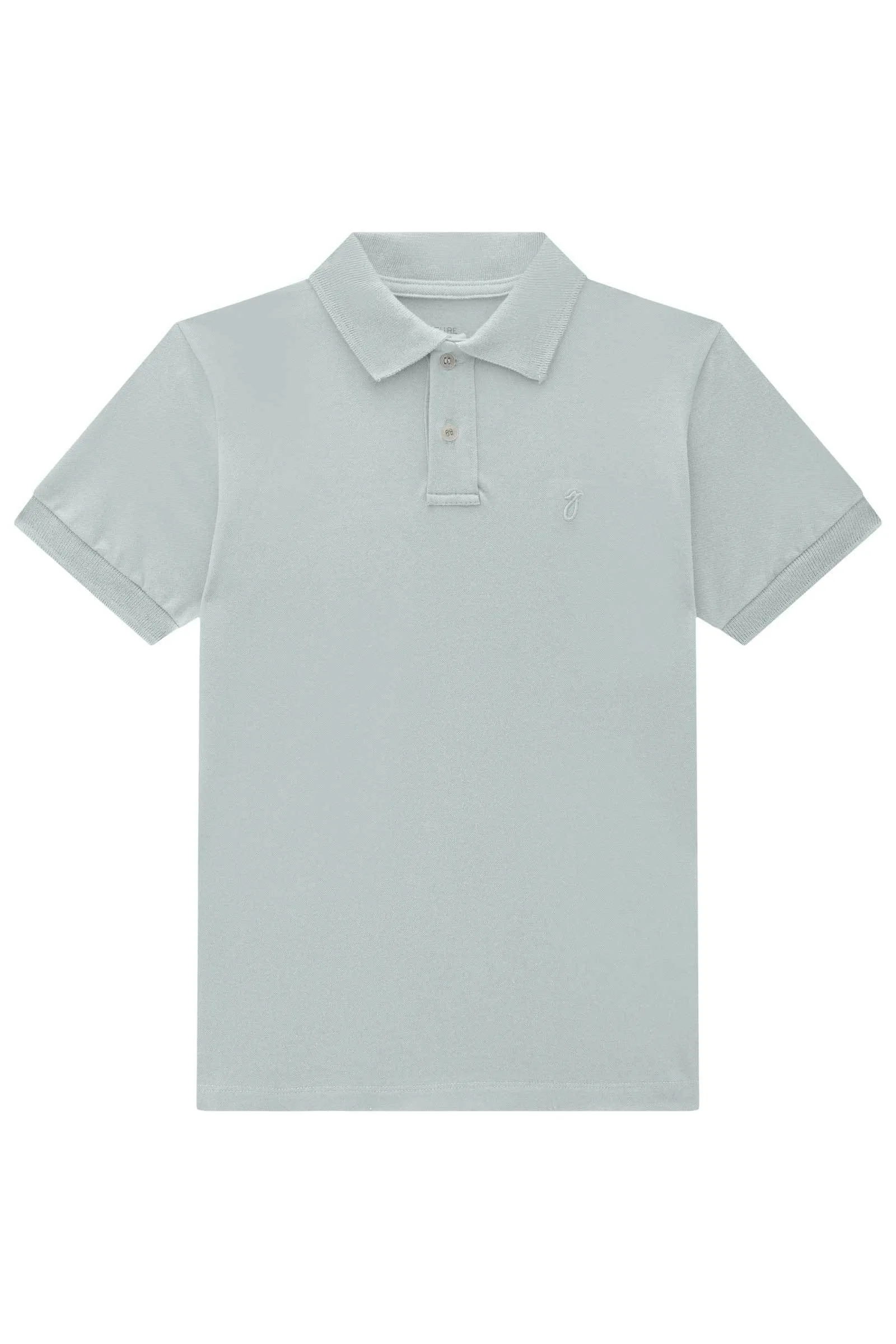 Camisa Polo em Piquet com Elastano  77301 Johnny Fox