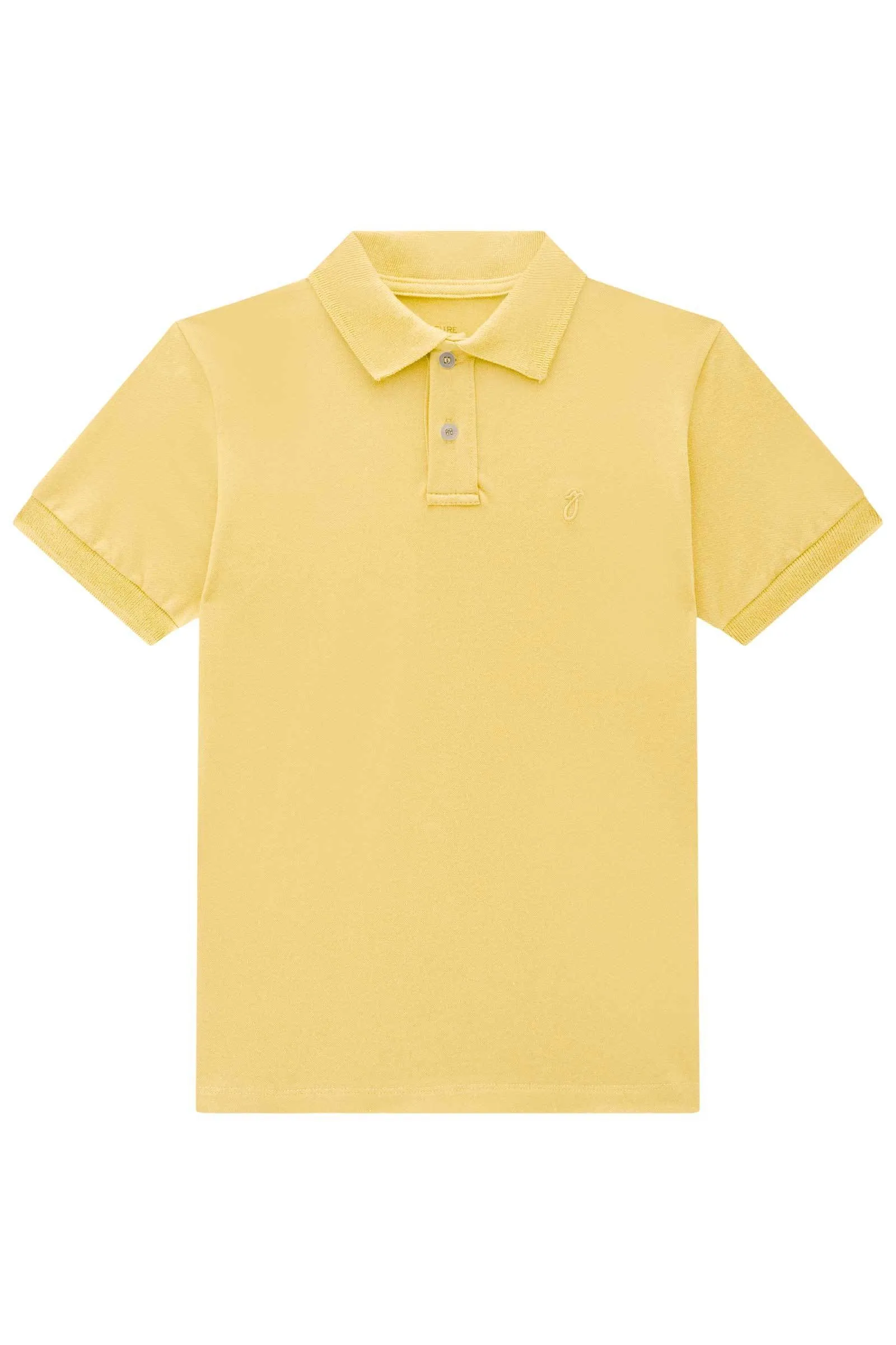 Camisa Polo em Piquet com Elastano  77301 Johnny Fox