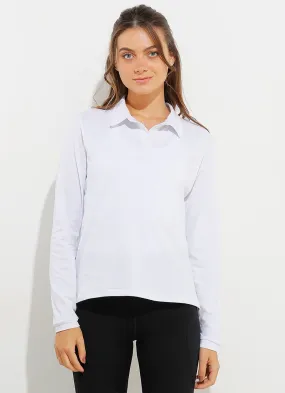 Court LS Polo (White)