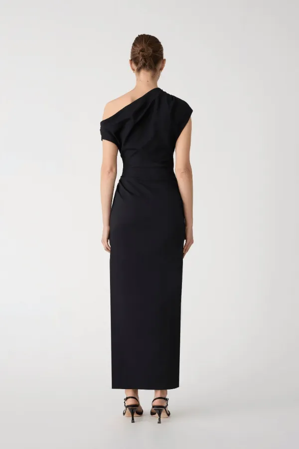 Gia Midi Dress Black