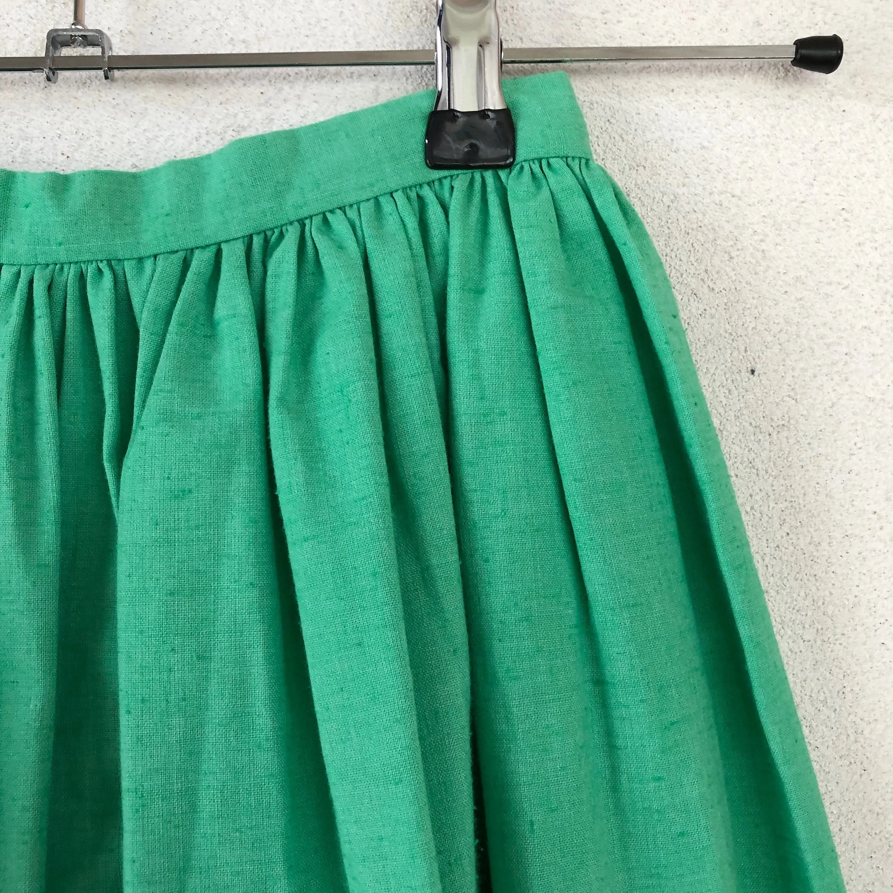 Green Midi Skirt