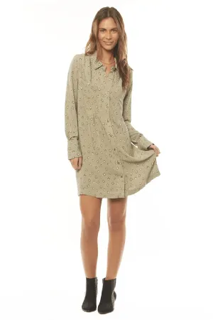 HALEY LS WOVEN DRESS - MIH