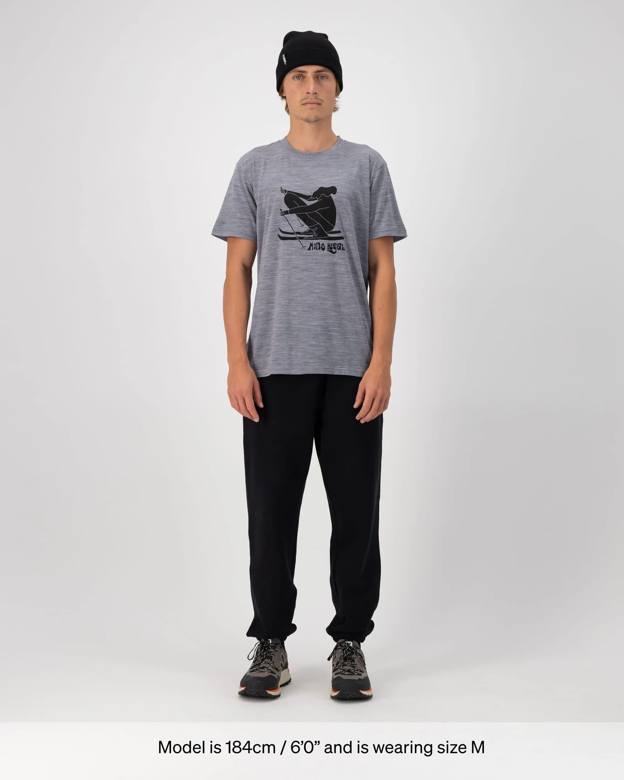 Icon Merino Classic T-Shirt - Grey Heather