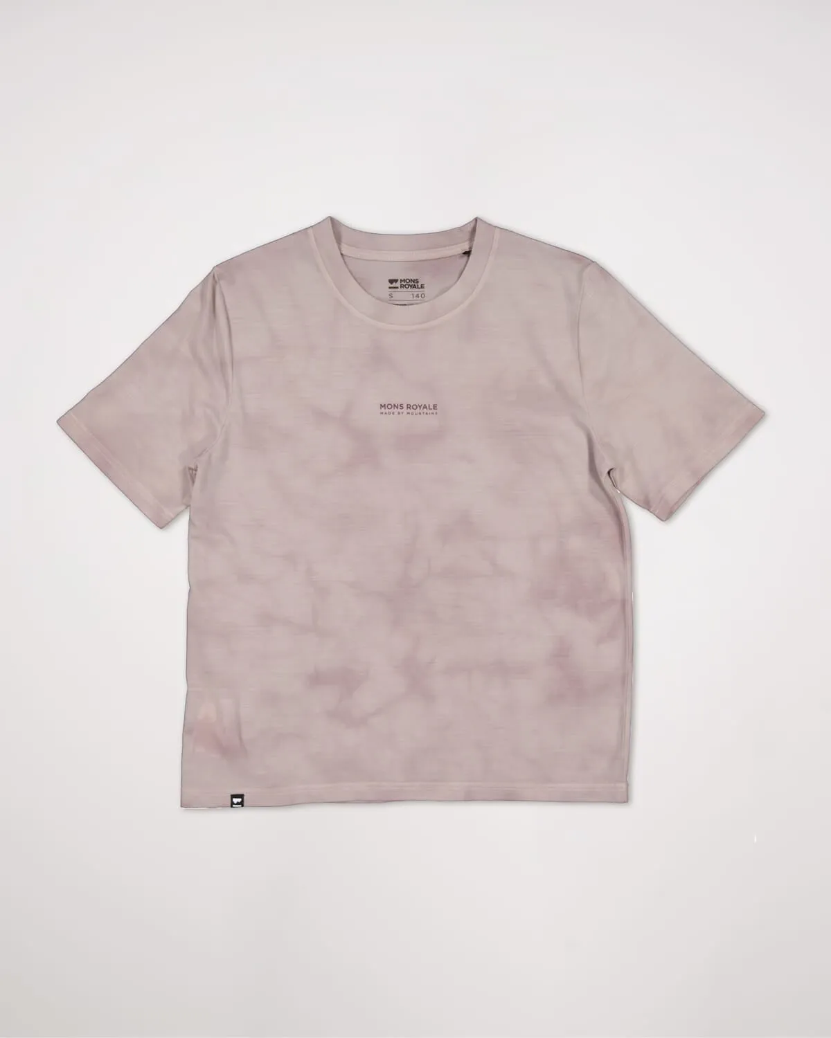 Icon Merino T-Shirt - Cloud Tie Dye