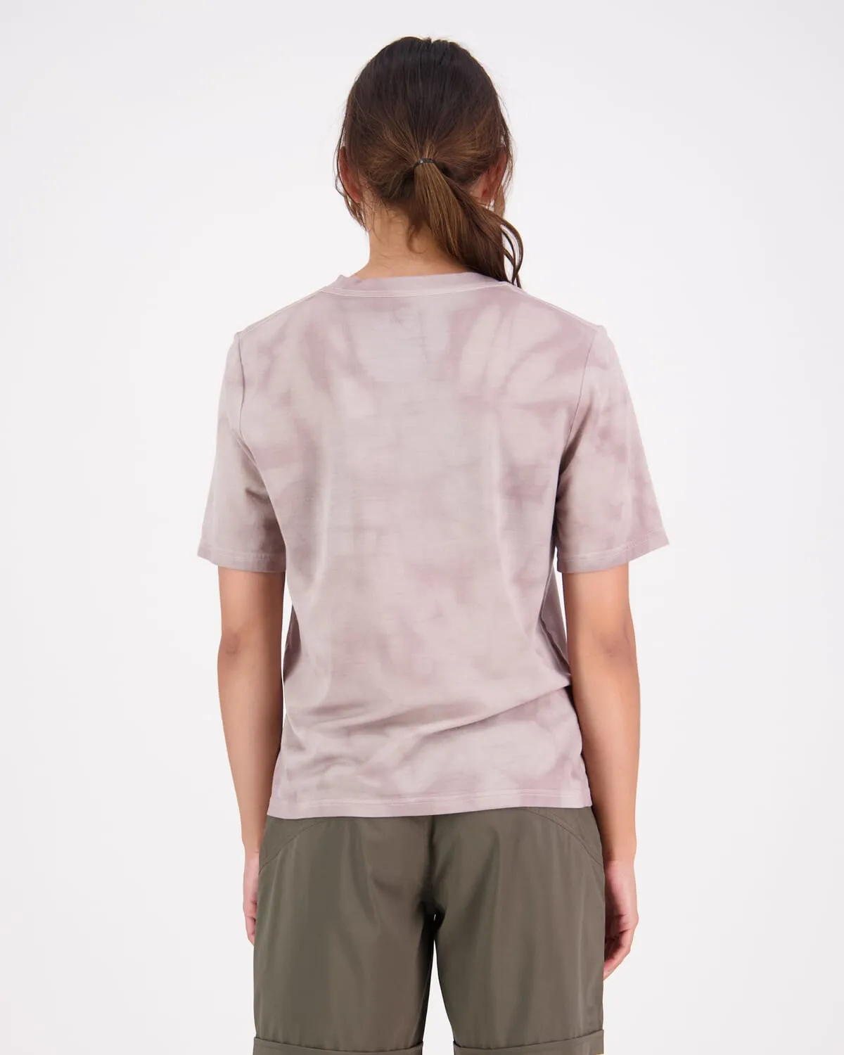 Icon Merino T-Shirt - Cloud Tie Dye