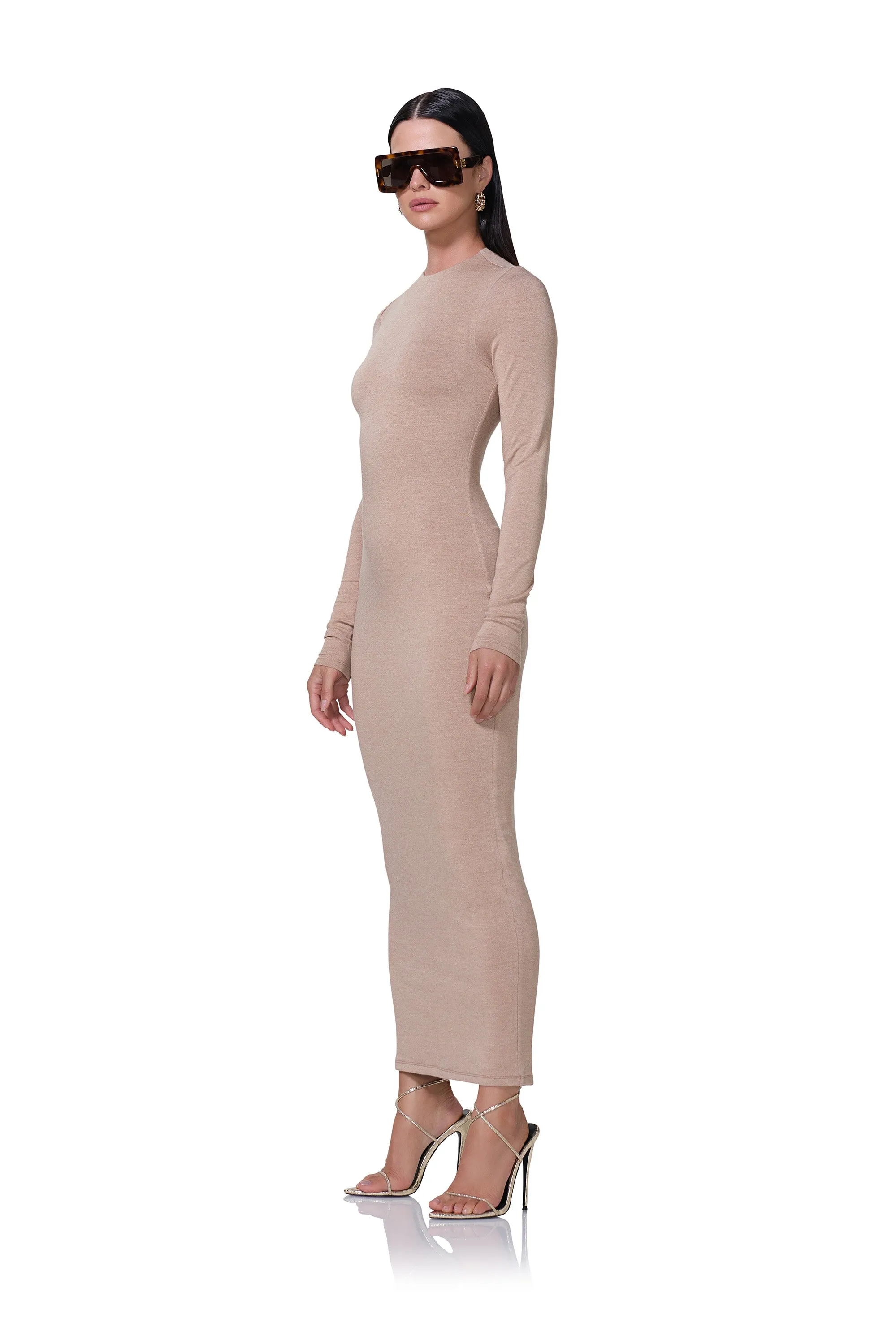 Juniper Dress - Heather Taupe