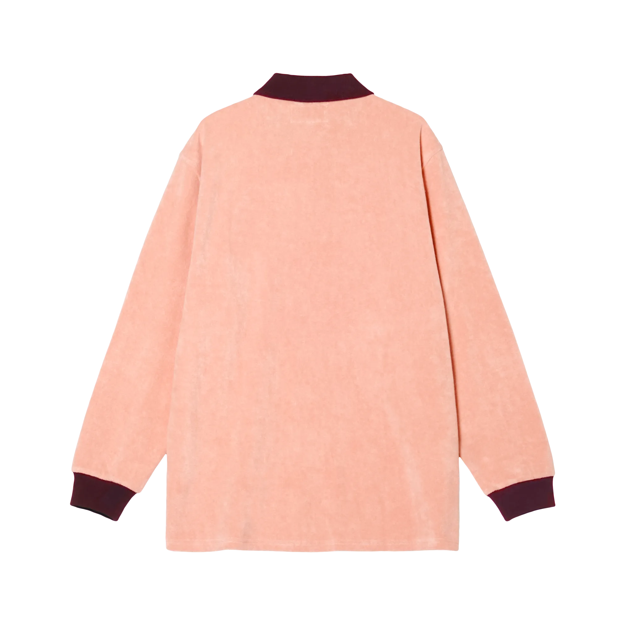 Longsleeve Terry Polo - Pink