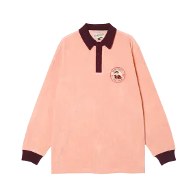 Longsleeve Terry Polo - Pink