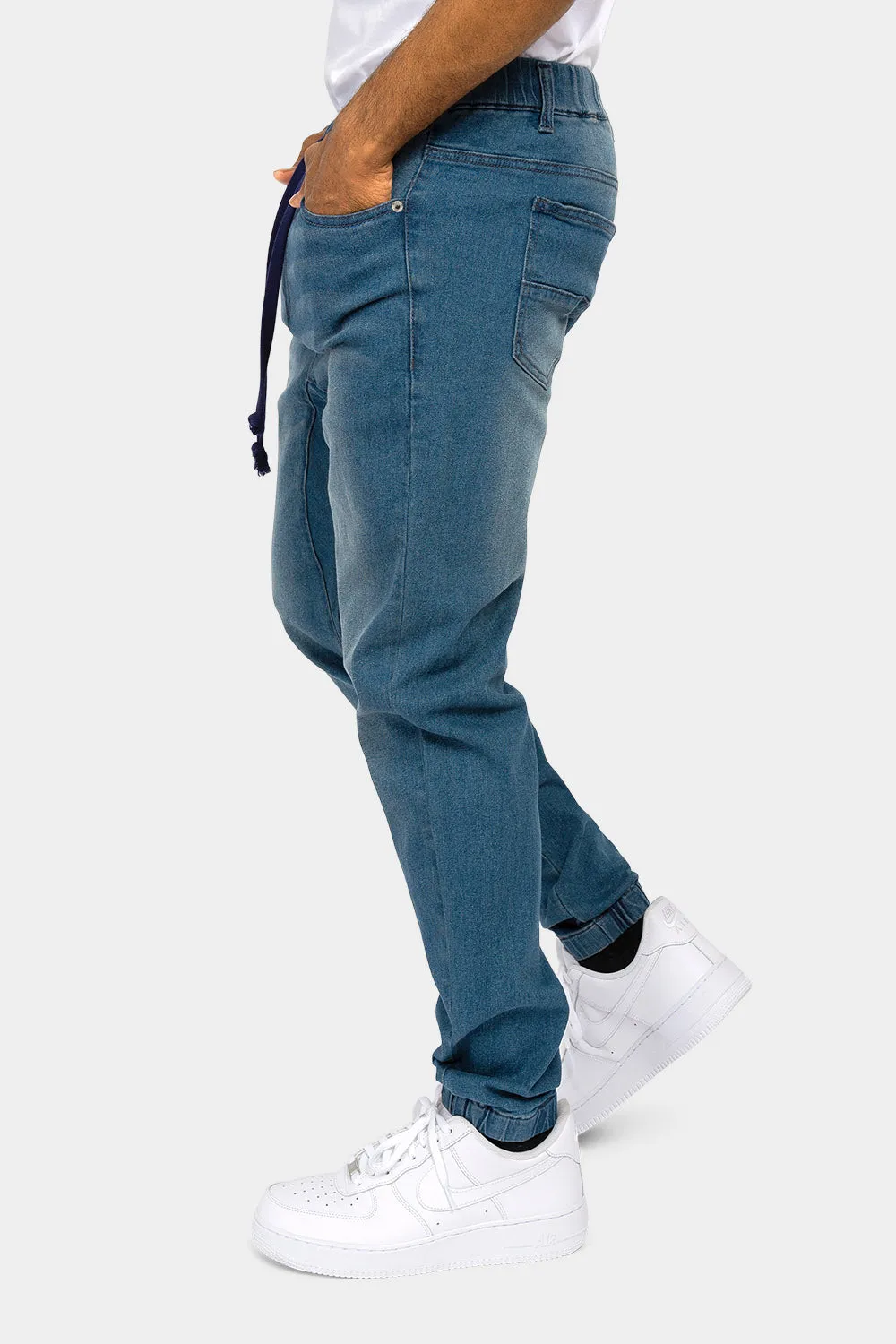 Men's Essential Jogger Denim Pants