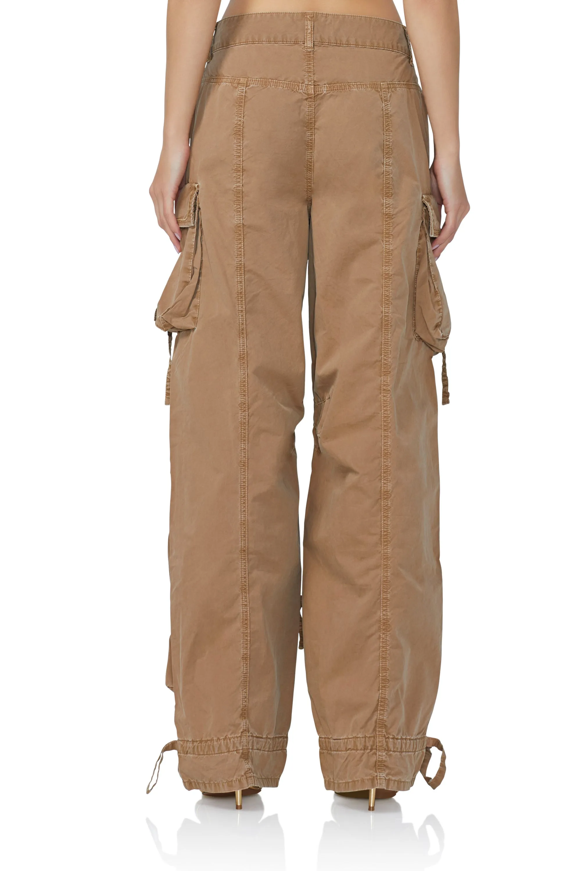 Pascal Baggy Cargo Pant - Washed Walnut