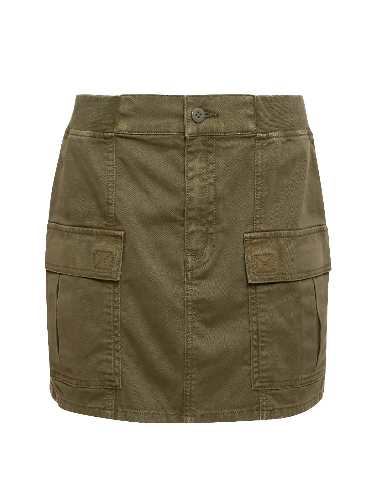 Surplus Essential Semi-High Rise Skirt Burnt Olive