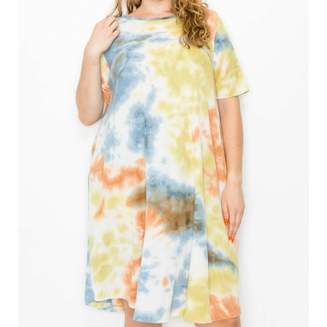 The Camille Tie Dye Tunic Dress