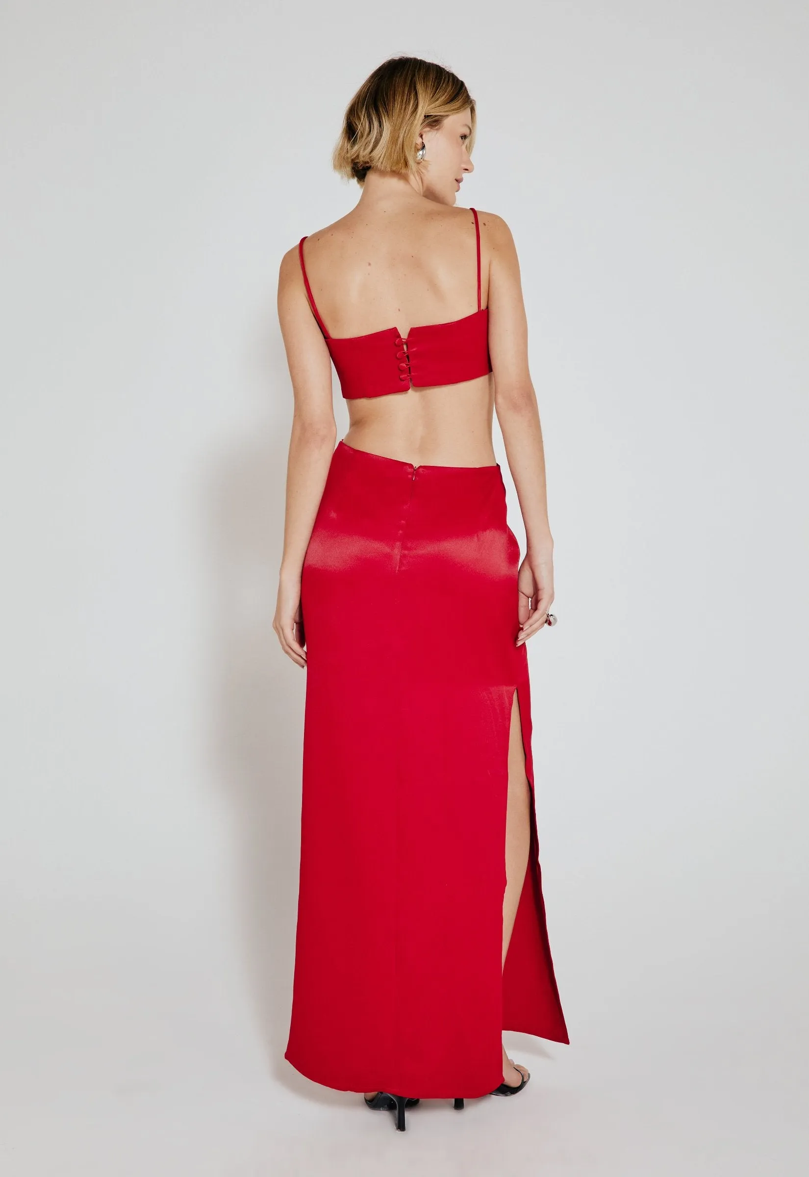 Vestido Rouge Mia - Vermelho