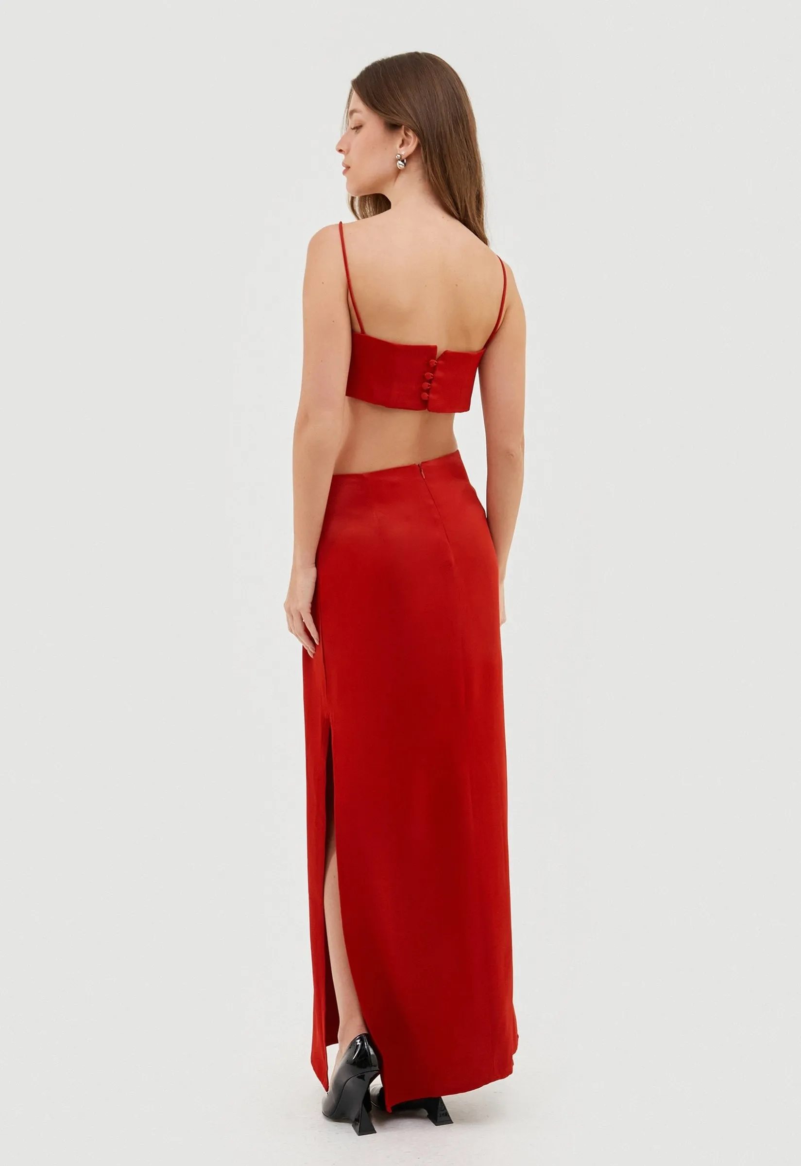 Vestido Rouge Mia - Vermelho