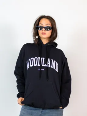 WOODLAND HOODIE - SVART